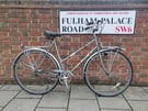 SERVICED (5572) 700c NIGEL DEAN Cro-Moly Hybrid BIKE Commuter Town BICYCLE Size L Height: 175-190 cm