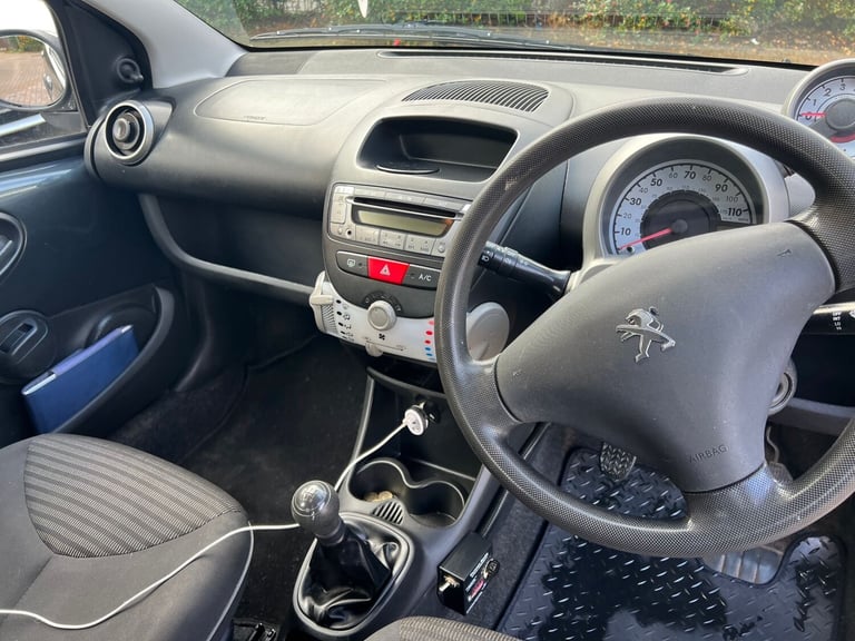 14 PEUGEOT 107 1.0 ACTIVE FSH MOT 11/26 A/C 2 KEY MOTORHOME TOWABLE 74K PX SWAPS