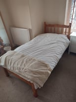 Single bed and matress