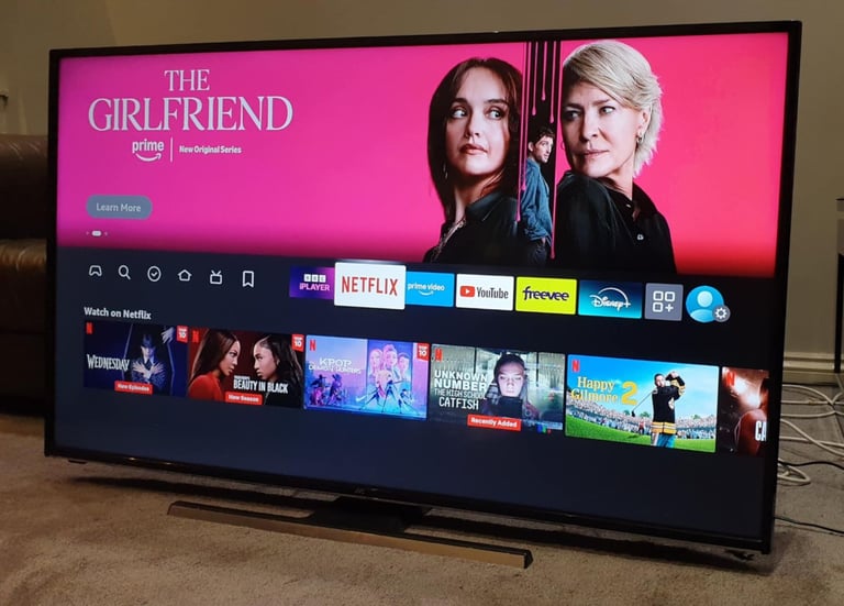 image for 55" Smart 4k fire TV JVC in excellent condition 
