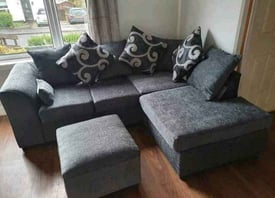 L-Shape corner sofa and seattes