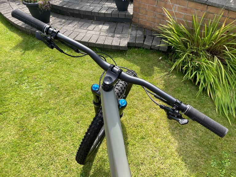 Specialized stump jumper expert bike large frame with Invisifran boomslang pedals 
