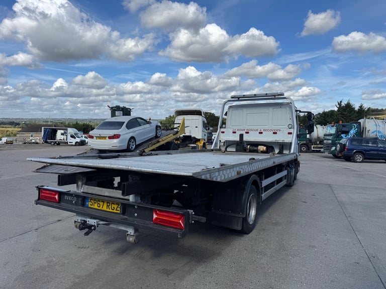 2017 Iveco Eurocargo 75E16S S-A Automatic Recovery truck tilt and slide  NA Diesel Automatic