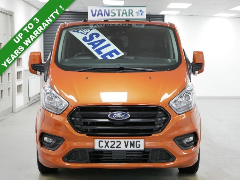 2022 TRANSIT CUSTOM 320 2.0 EBL 185 BHP SWB SPORT CREWCAB 5 SEATER ( NO VAT )