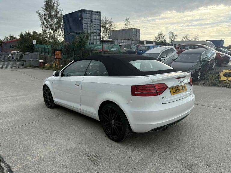 2012 Audi A3 2.0 TDI S Line 2dr S Tronic [Start Stop] CONVERTIBLE Diesel Automatic