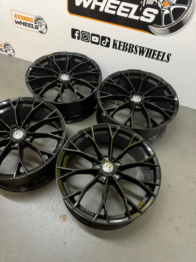 18" VW 2025 GOLF R WARMENAU STYLE ALLOY WHEELS AUDI A3 S3 VW GOLF R GTI SCIROCCO