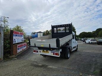2016 ON 66 PLATE VAUXHALL MOVANO R3500 L3HI CDTL LWB TRW DOUBLE CAB TIPPER ULEZ