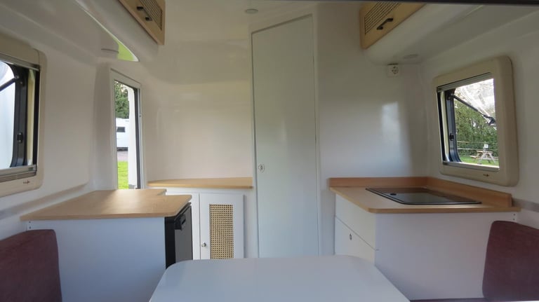 Capsule Mini - Lightweight / Small two berth caravan with washroom 