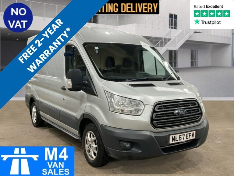 2017 Ford Transit 290 EcoBlue MWB M/R A/C Euro 6 **NO VAT** MWB Panel Van Diesel Manual