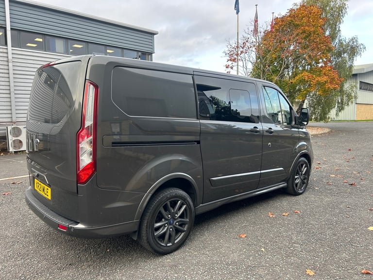 2021 Ford Transit Custom 2.0 TDCI 185ps Sport DOUBLE/CREW CAB Van NO VAT  PANEL VAN Diesel Manual