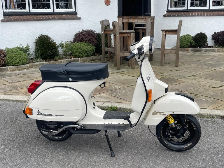 VESPA PAGGIO PX 125 number 204 Ron Daley special 