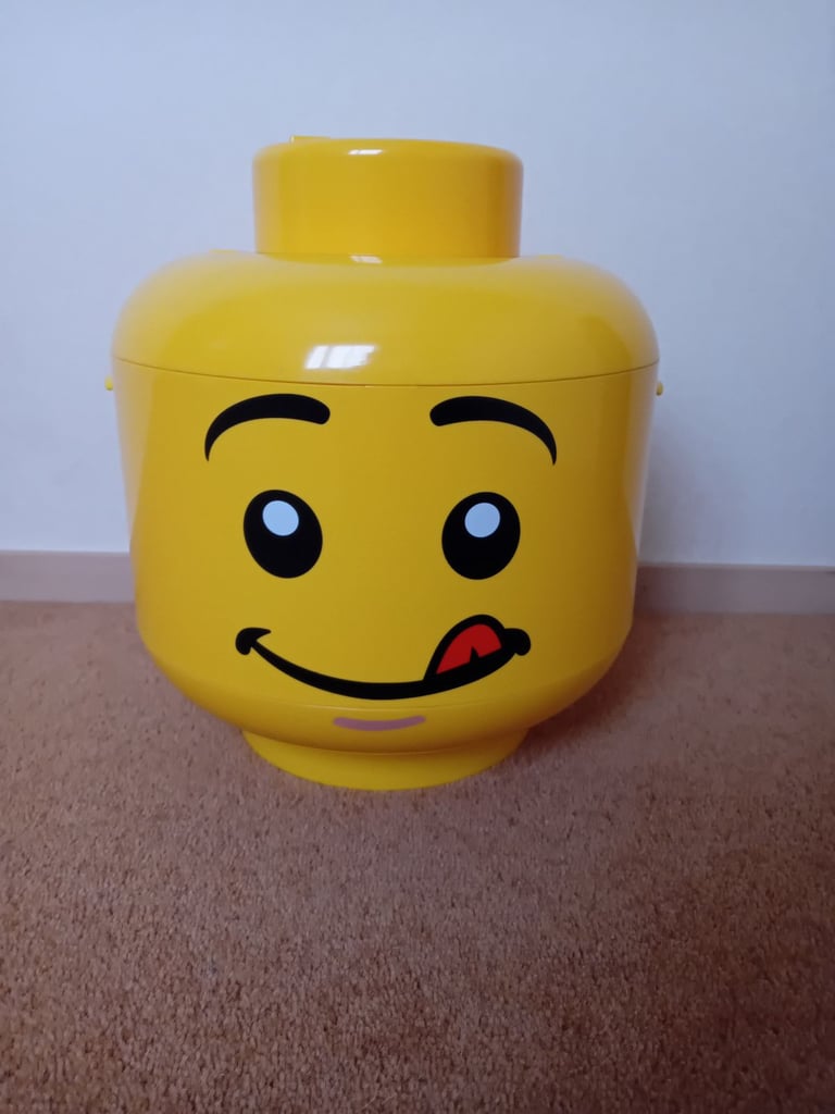 Lego head storage and sorting box