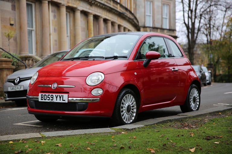 image for FIAT 500 1.2 LOUNGE PETROL RED MANUAL+WARRANTY