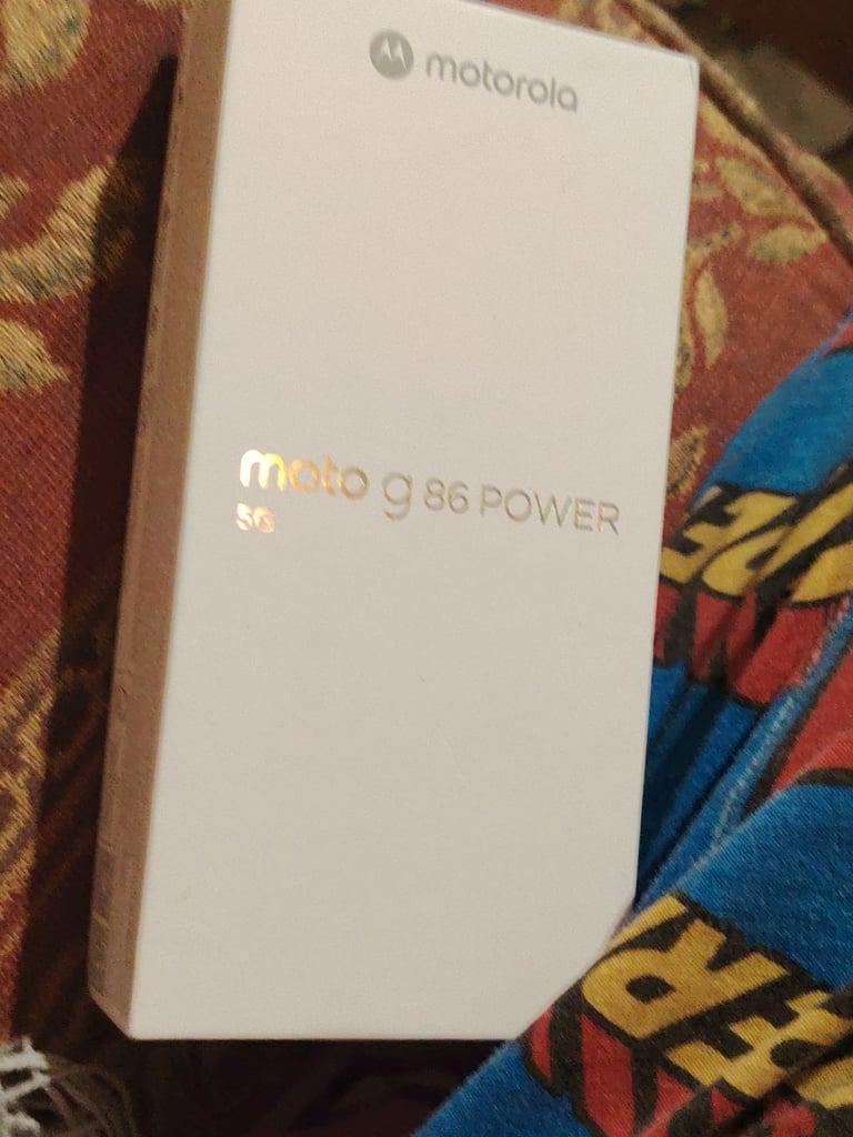 Motorola g86 New 