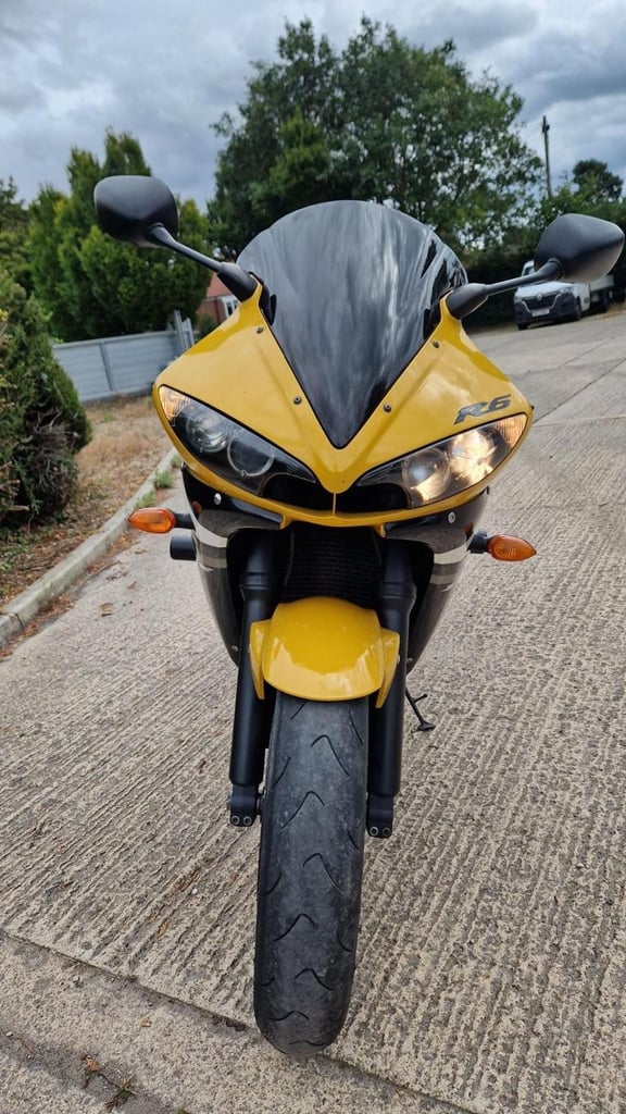 2003 03 YAMAHA YZF R6 SPECIAL LTD EDITION YELLOW YZFR6 SUPERSPORTS 600 SPORTS 