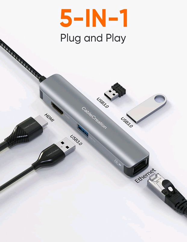 Usb type C hub 4K