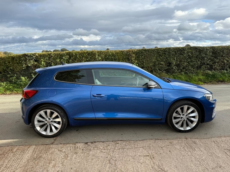 2014 Volkswagen Scirocco 2.0 TDI BLUEMOTION TECH GT 3DR 134K (BLUE) F.S.H NAV AA APPROVED  COUPE ...