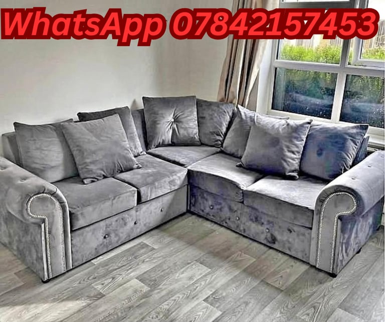 image for Best Ashwin Corner Sofa 3+2 Seater Sofa With Cushion 