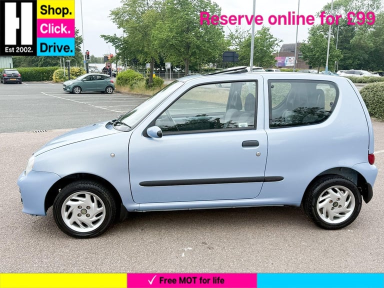 2003 Fiat Seicento 1.1 Sporting 3dr HATCHBACK Petrol Manual