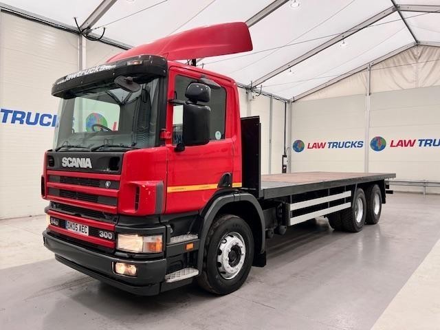 Scania P94 300 6x2 10 Tyre Day Cab Flatbed 
