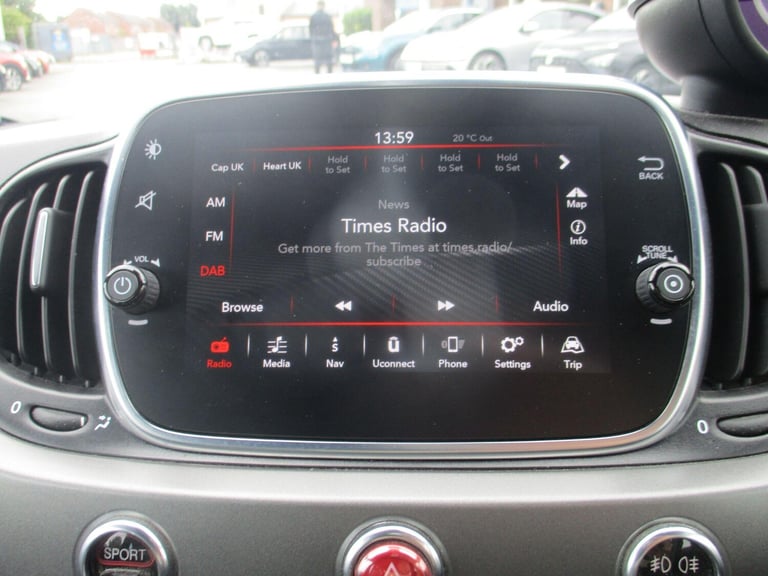 2020 Abarth 595 595 Turismo 1.4 Tjet 165hp HATCHBACK Petrol Manual