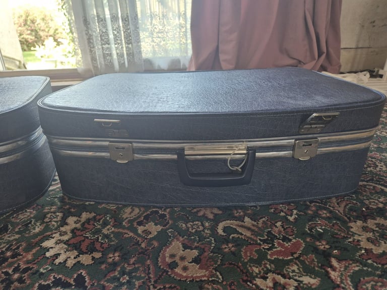 image for Vintage Suit Cases x 2