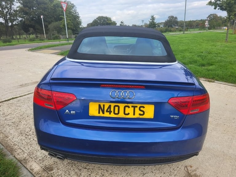 2016 Audi A5 Cabriolet 2.0 TDI S line Special Edition Plus Convertible 2dr