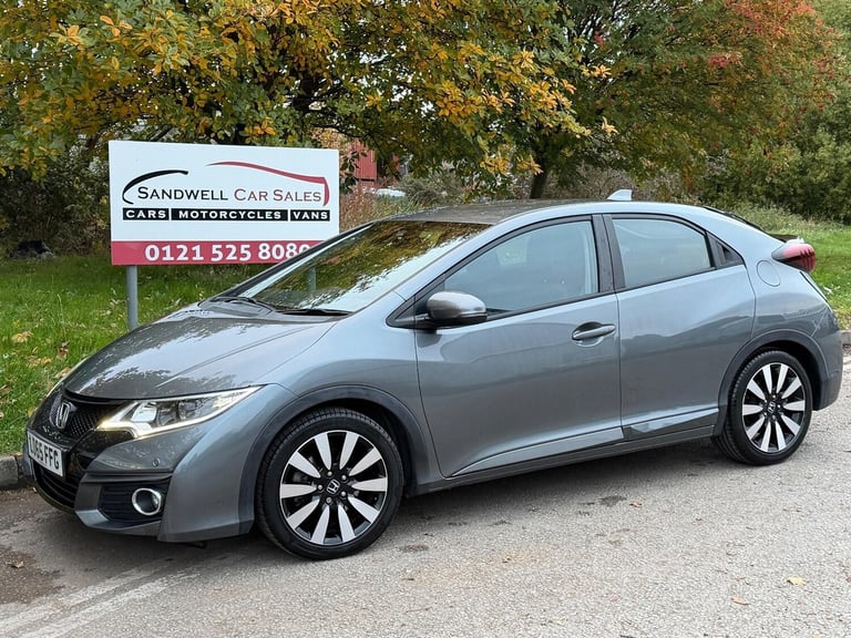 2015 Honda Civic 1.8 i-VTEC SE Plus 5dr Auto HATCHBACK Petrol Automatic