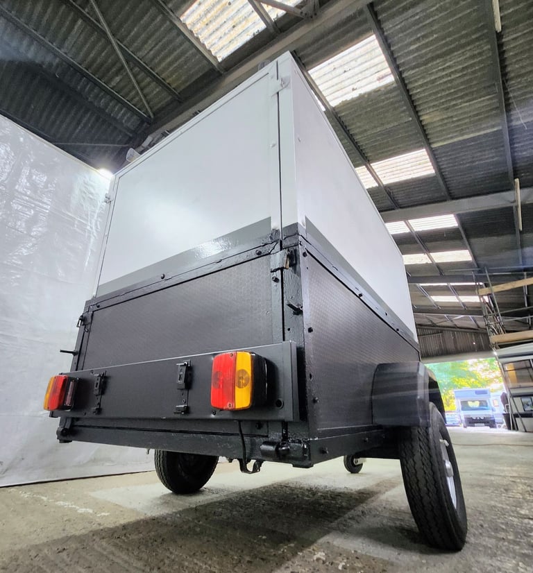 Stunning Box Trailer, Ideal for Trade, Hobbies or Various Industry Uses - View Trailer Now