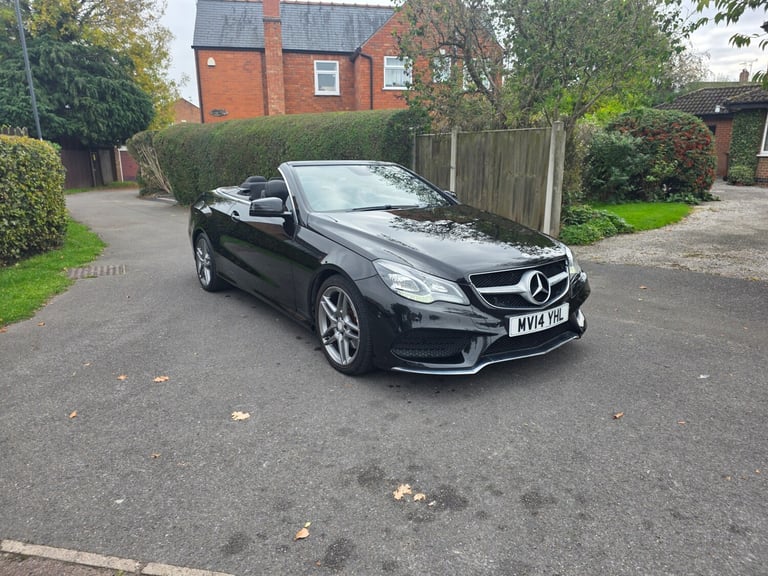 2014 Mercedes-Benz E Class E250 CDI AMG Sport 2dr 7G-Tronic CONVERTIBLE Diesel Automatic