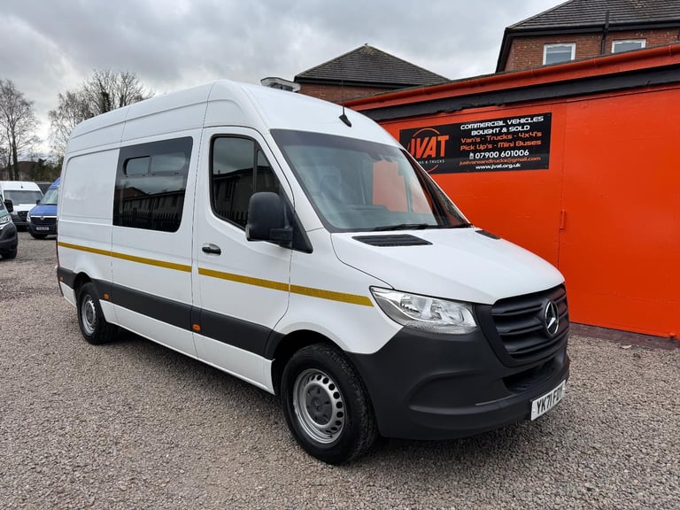 2021 (71) MERCEDES SPRINTER 2.1 314CDI MWB L2H2 WELFARE MESS VAN + TOILET EURO 6