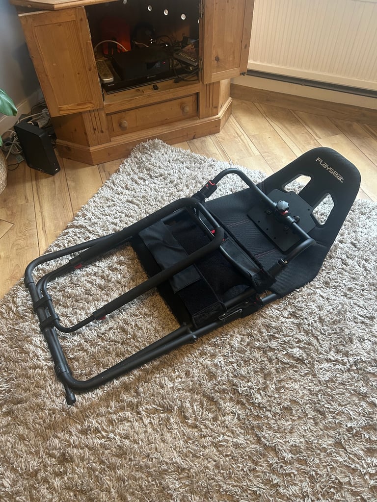 Playseat Challenge Actifit – Black (Foldable Racing Simulator Seat)