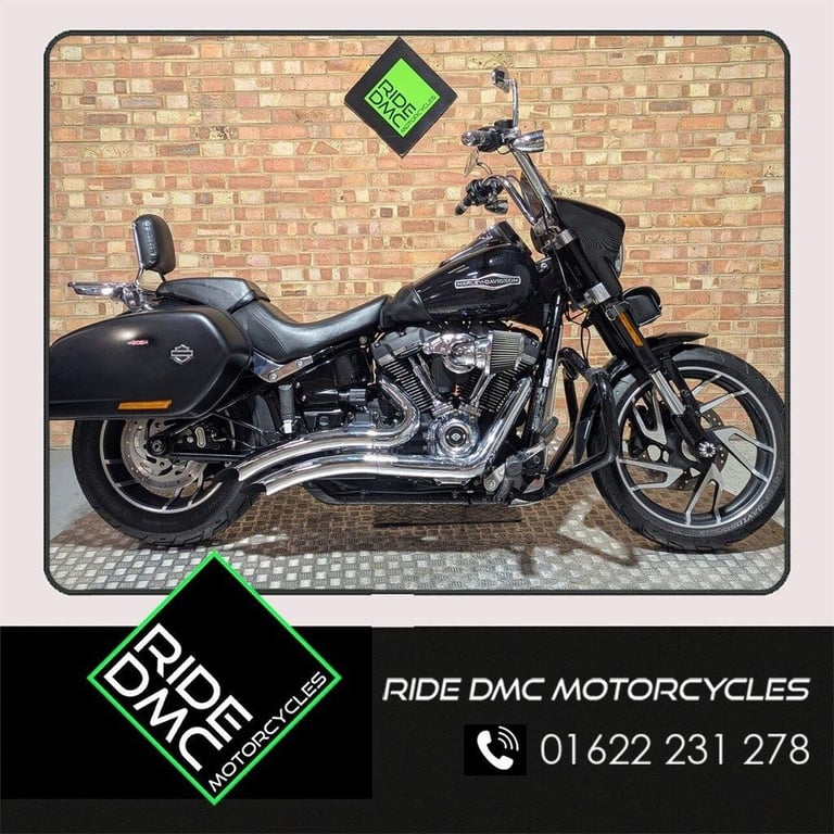 image for HARLEY-DAVIDSON SOFTAIL 1745 FLSB SPORT GLIDE 2019 - LOW MILEAGE - 2 OWNERS -