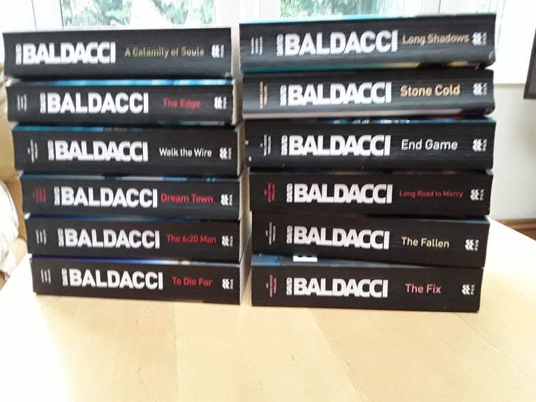 12 David Baldacci Thrillers