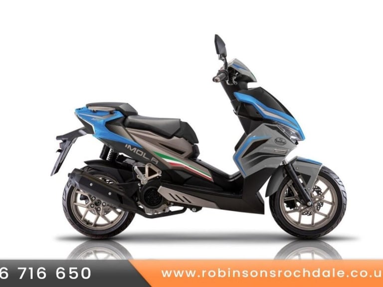 Mondial Imola 125cc scooter gret value and modern looks choice of colours