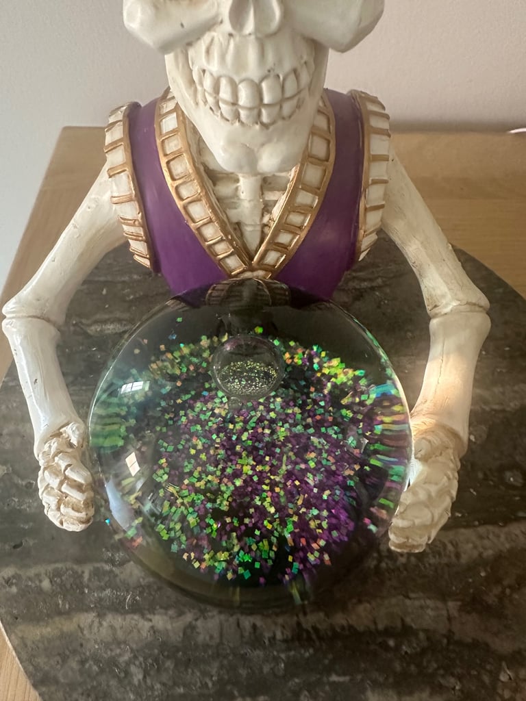 Halloween Fortune Teller Snowglobe