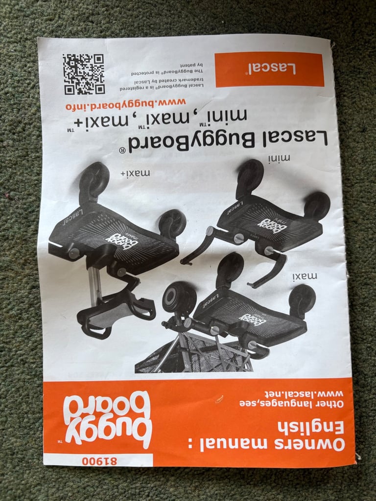 Lascal mini buggy board
