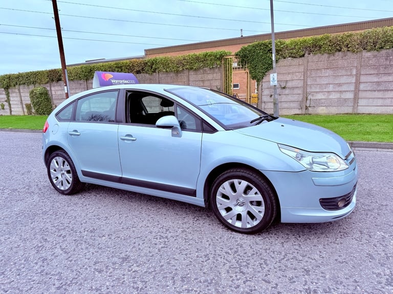 2008 08 CITROEN C4 1.6 VTR PLUS PETROL 5 DOOR MANUAL SAME LADY OWNER SINCE 2009