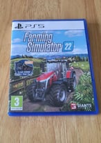 PS5 Farming Simulator 22 with DLC in mint condition like new