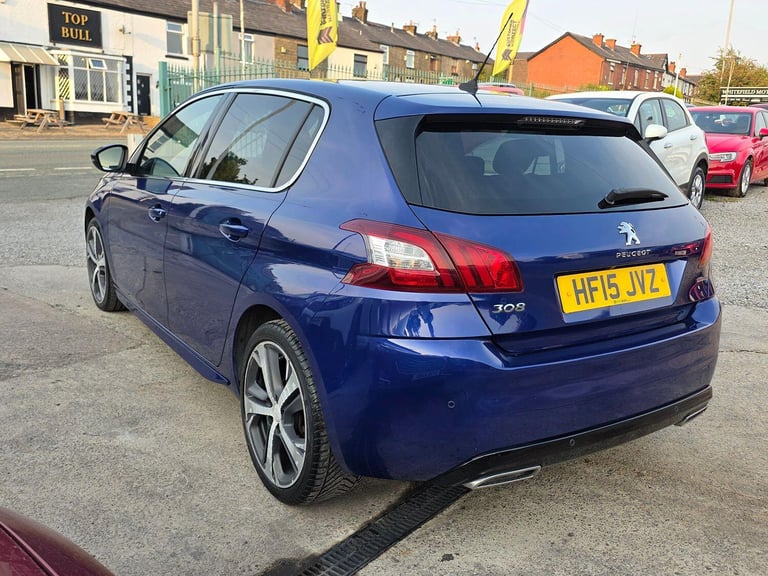 Peugeot 308 1.6 BlueHDi GT Line Hatchback 5dr Diesel Manual Euro 6 (s/s) (120 ps
