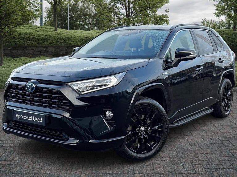 2021 Toyota RAV4 2.5 VVT-i Hybrid Black Edition 5dr CVT SUV Hybrid Automatic