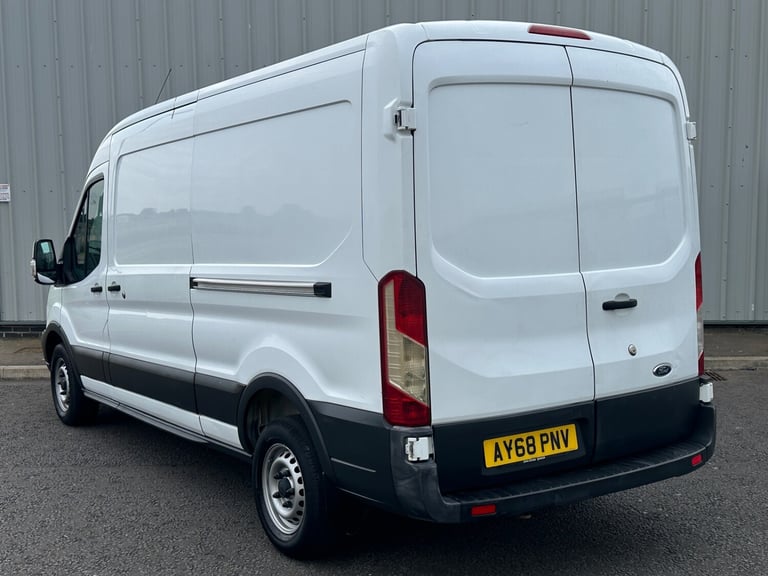 NO VAT 2018 68 FORD TRANSIT L3 H2 2.0 TDCI 130 TURBO DIESEL VAN * NEW WET BELT