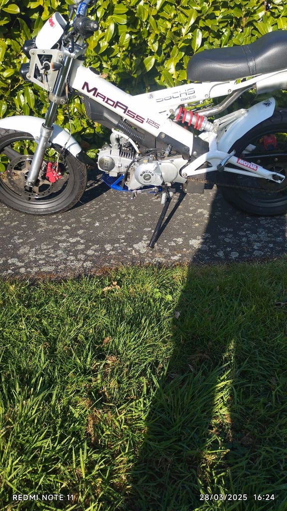 Sachs Madass 125 motorcycle 