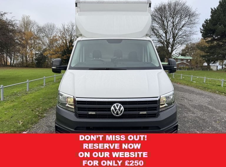 2022 Volkswagen Crafter 2.0 TDI 140PS Startline Chassis cab CHASSIS CAB DIESEL Manual