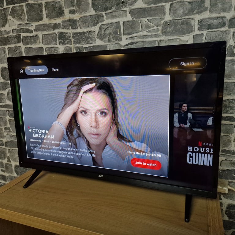 image for JVC 32” Android Smart LED HD TV – Model LT-32CA120
