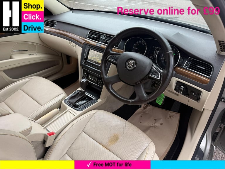 2014 Skoda Superb 2.0 TDI Laurin &amp; Klement DSG 4WD Euro 5 (s/s) 5dr HATCHBACK Diesel Automatic
