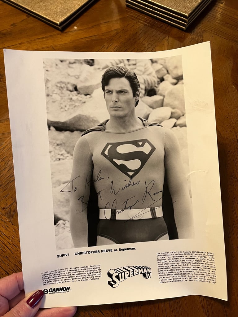 image for Christopher Reeve autograph 