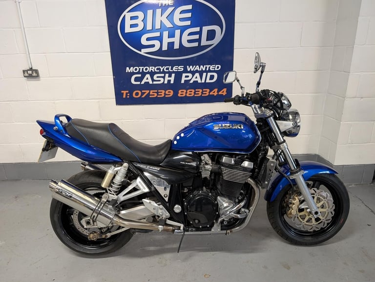 Suzuki GSX 1400 2001  23k miles  Years mot  Custom Low seat fitted  Hpi clear 