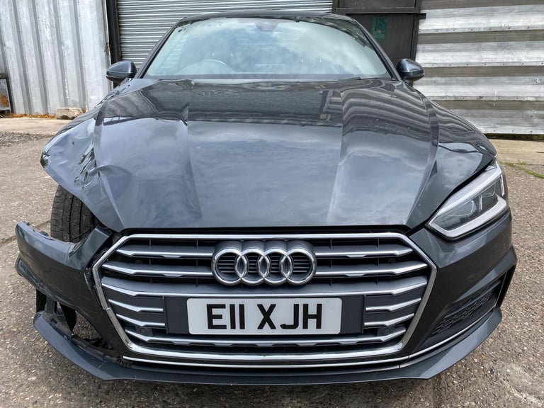2019 68 REG AUDI A5 S-LINE 2.0 AUTO DAMAGED REPAIRABLE SALVAGE