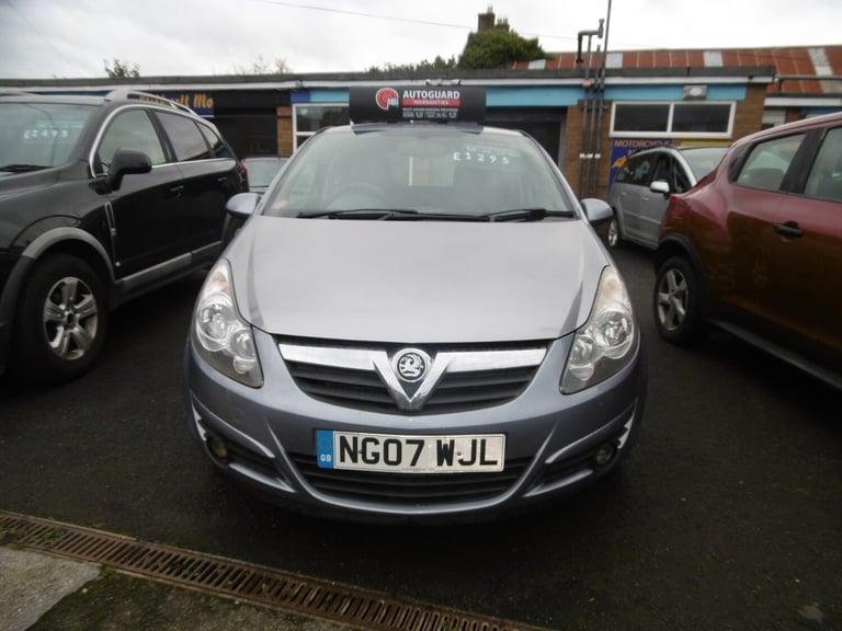 2007 Vauxhall Corsa 1.2i 16V SXi 3dr [AC] HATCHBACK Petrol Manual